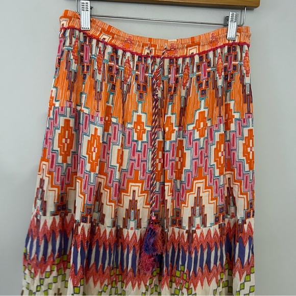 Maison Derhy Flynn Viscose Printed Long Skirt - Picture 3 of 7